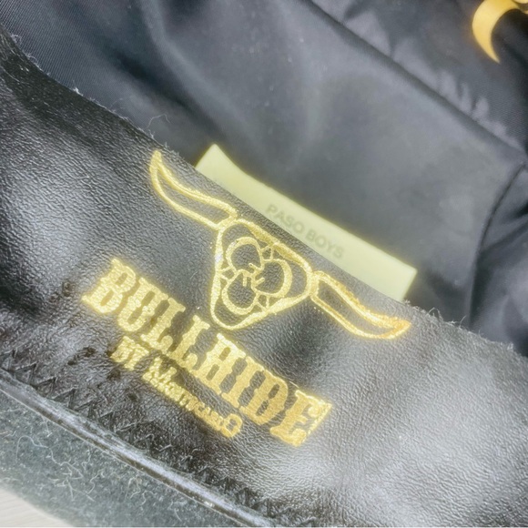 Bullhide Monte Carlo Black Wool Western Cowboy Hat kids xl & vintage hat box - Picture 10 of 13